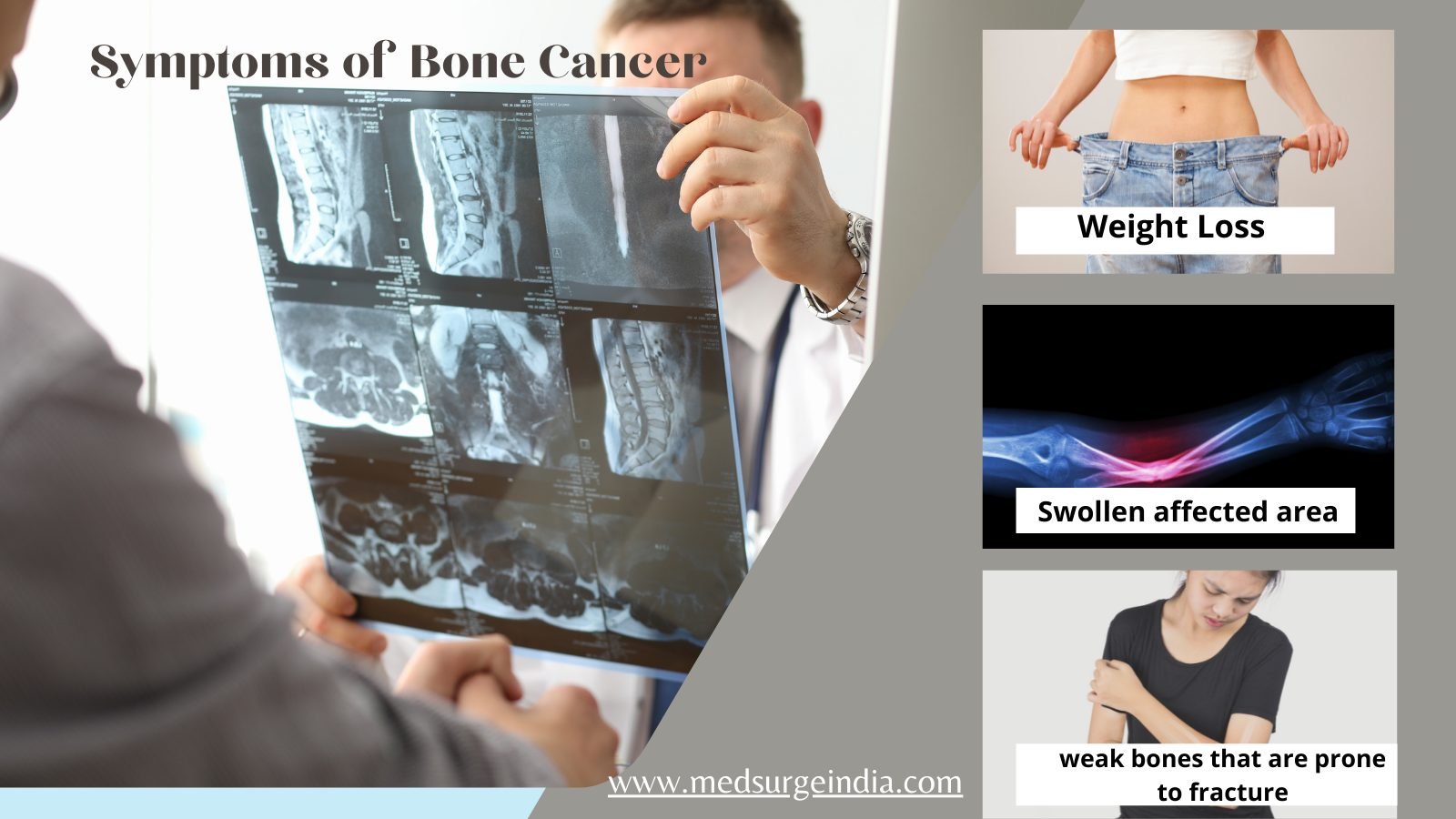 symptoms of bone cancer