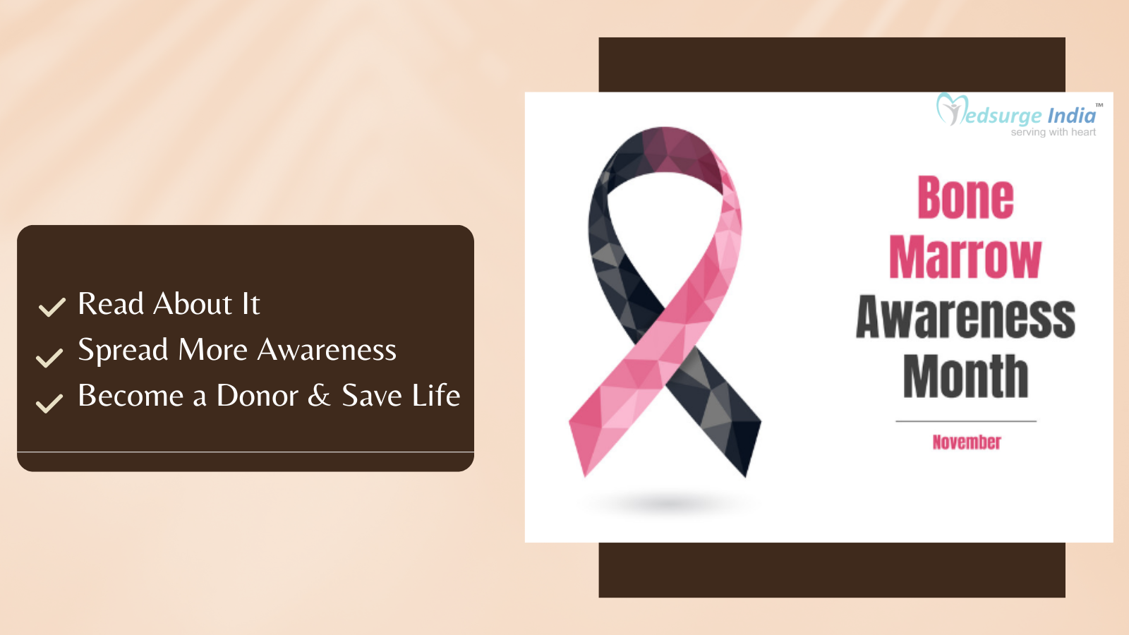 November is National Bone Marrow Awareness Month