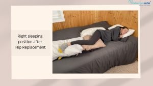Right sleeping position after Hip Replacement