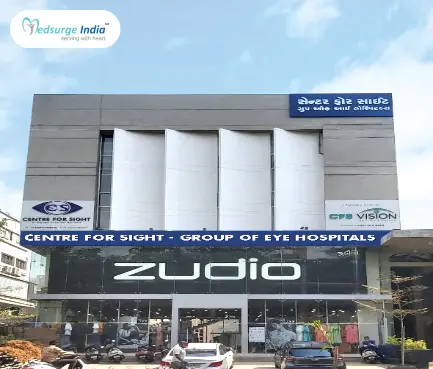 Centre for Sight Eye Hospital, City Light Main Road, Surat.