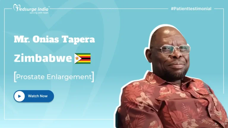 Successful Prostate Enlargement Treatment of a Patient from Zimbabwe