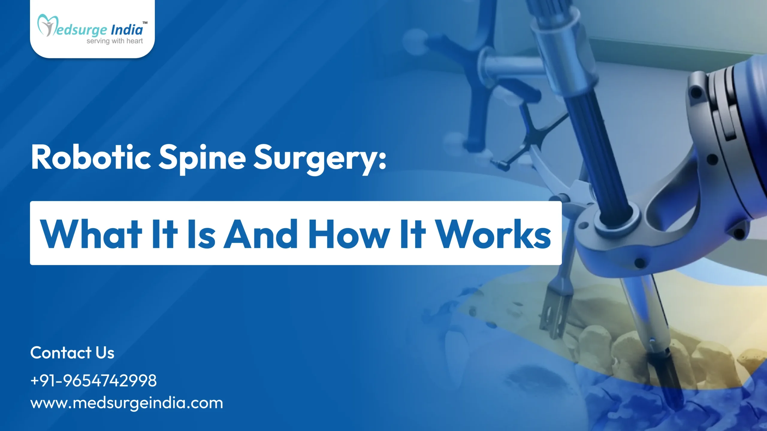 Robotic spine surgery