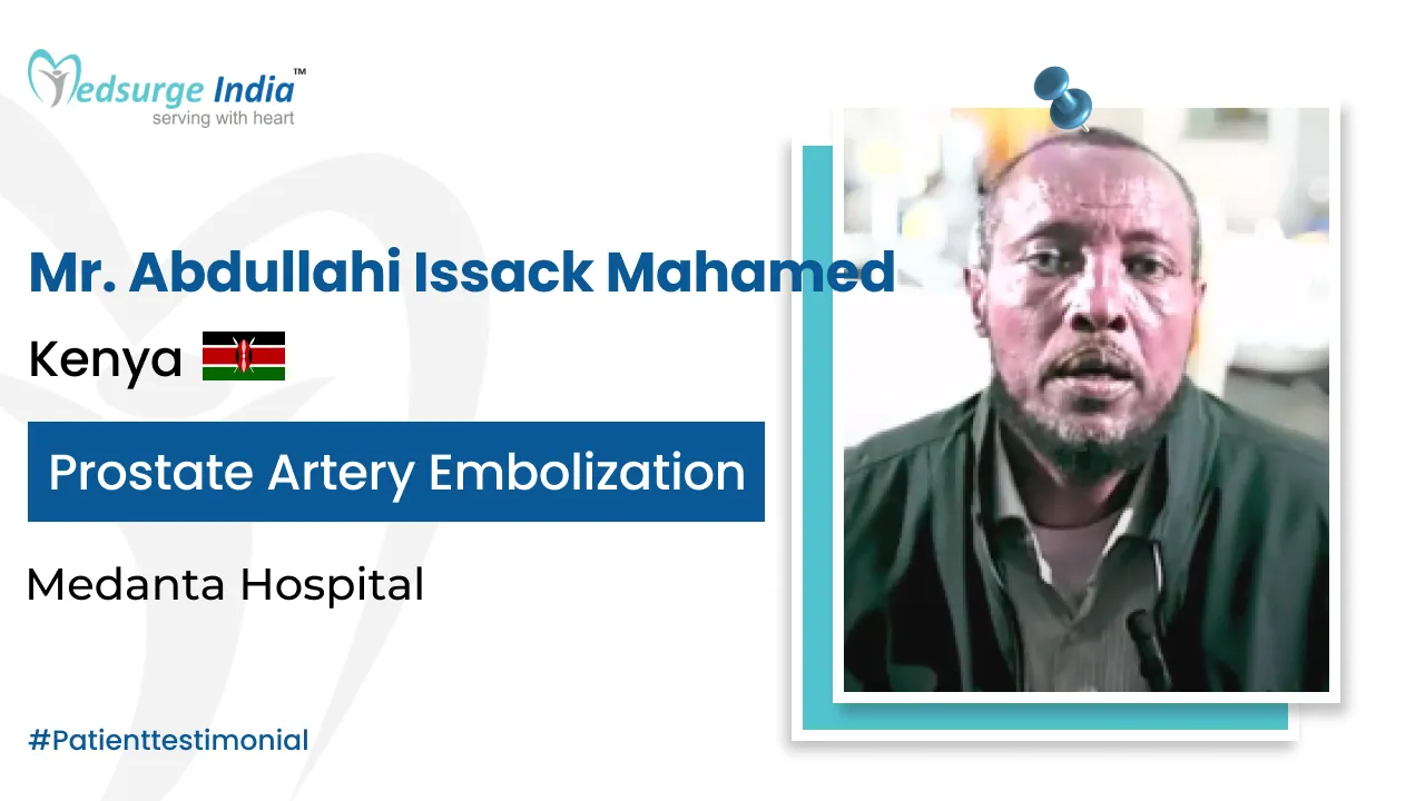 Traveling from Kenya to India for Prostate Artery Embolization: A Successful Outcome