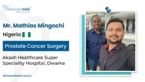 Successful Prostate Cancer Surgery in India