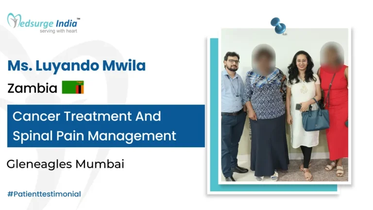 Zambian Patient Receives Life-Changing Care in India