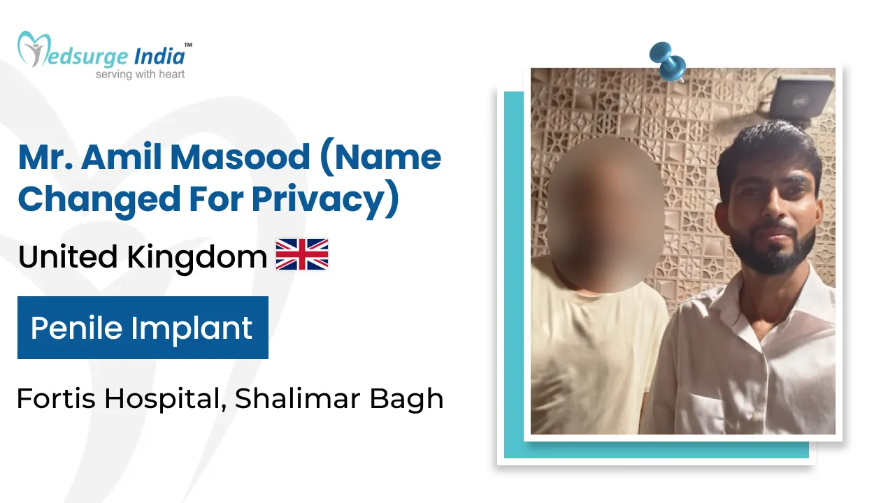 UK Patients’ Penile Implant Journey in India