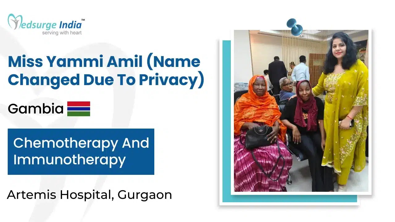 Successful Cervical Cancer Treatment in India: Patient from Gambia