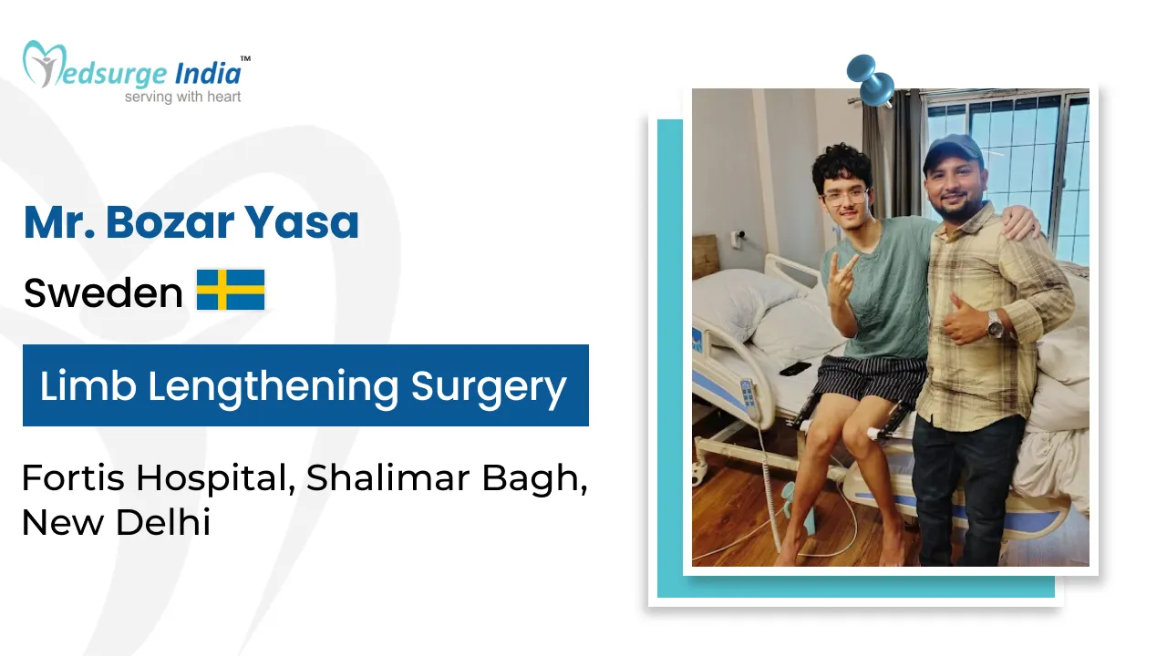 Limb Lengthening Success Story of a Swedish Patient in India