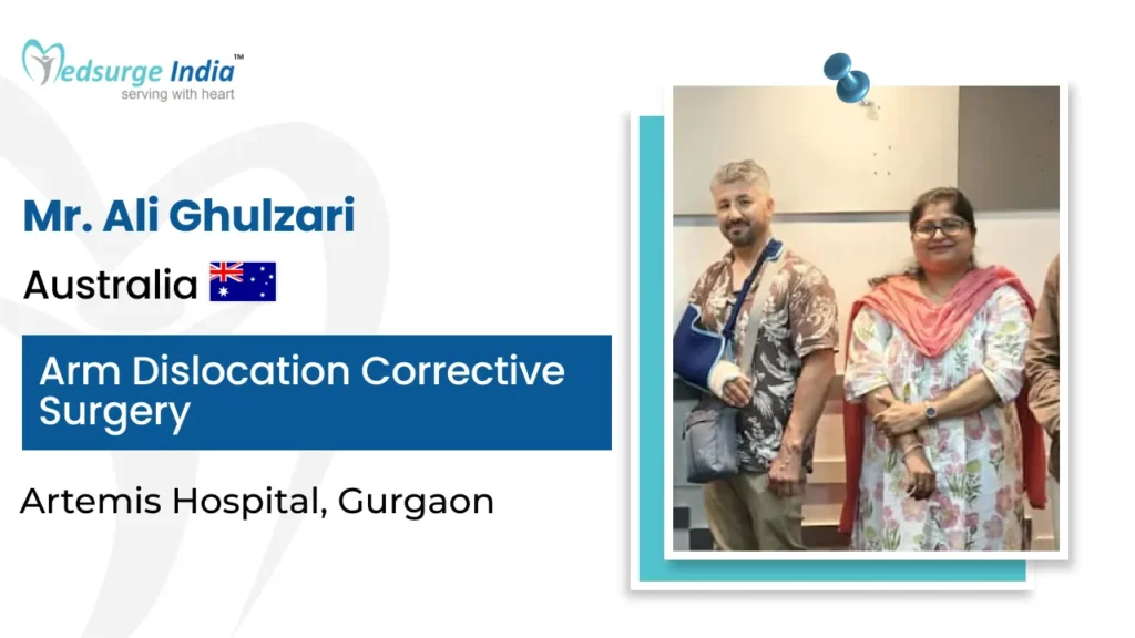 Successful Arm Dislocation Corrective Surgery for Chronic Joint Dislocation in India